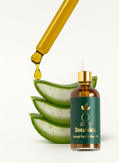 Botanica Herbal Hair Oil – Anti Hair Fall & Hair Growth Solution