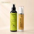 Botanica Frizz Control Kit featuring Pure Vitality Shampoo and Anti-Frizz Hair Serum.